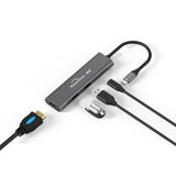 Blueendless 4 In 1 Multi-function Type-C / USB-C to HDMI + PD + Dual USB 3.0 HUB Expansion Dock, 4 In 1 HDMI + PD + Dual USB 3.0