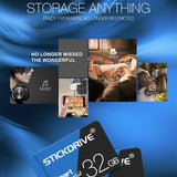 STICKDRIVE 64GB High Speed U3 Blue and Black TF(Micro SD) Memory Card, 64GB