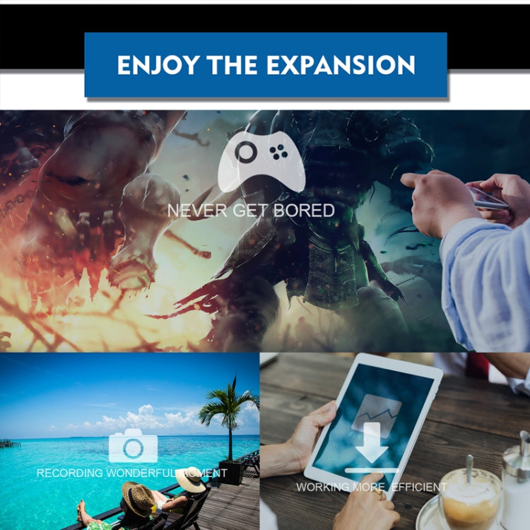 MICRODATA 128GB U3 Blue and White TF(Micro SD) Memory Card, 128GB