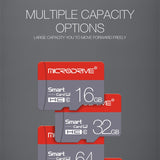 Microdrive 16GB High Speed Class 10 Micro SD(TF) Memory Card, 16GB