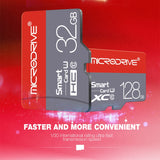 Microdrive 64GB High Speed Class 10 Micro SD(TF) Memory Card, 64GB