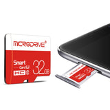 Microdrive128GB Class 10  High Speed Class 10 Micro SD(TF) Memory Card, 128GB