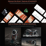 Oukitel WP55 Pro 5G Rugged Phone, 16GB+512GB, 108MP Camera, Fingerprint Identification, 6.6 inch Android 15 MediaTek Dimensity 7025 Octa Core, NFC, OTG, Network: 5G, WP55 Pro