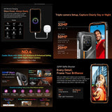 Blackview Oscal Pilot 3 5G Rugged Phone, 12GB+256GB, Night Vision Camera, 6.56 inch Android 15 MediaTek Dimensity 6300 Octa Core, Network: 5G, OTG, NFC