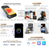 Blackview XPLORE 2, 12GB+256GB, 6.73 inch Android 15 Dimensity 8300 MT6897 Octa Core, Network: 5G, OTG, NFC, XPLORE 2, 12GB+256GB