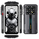 Oukitel WP60 Rugged Phone, 8GB+256GB, Night Vision, 108MP Camera, Side Fingerprint, 7.2 inch Android 15 MediaTek Dimensity 7025 Octa Core, NFC, OTG, Network: 5G, 8GB+256GB
