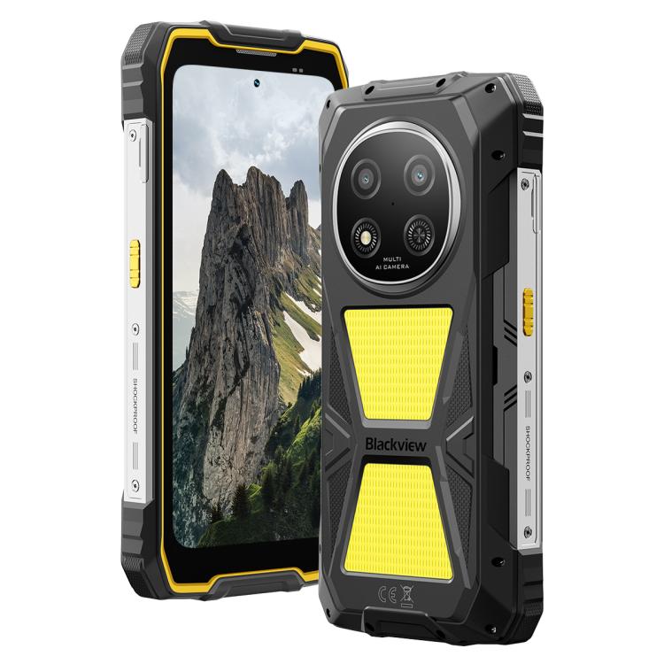 Blackview ROCK 2 Pro Rugged Phone, 8GB+256GB, 6.67 inch Android 16 Unisoc UMS9620 T8100 Octa Core, Network: 5G, OTG, NFC