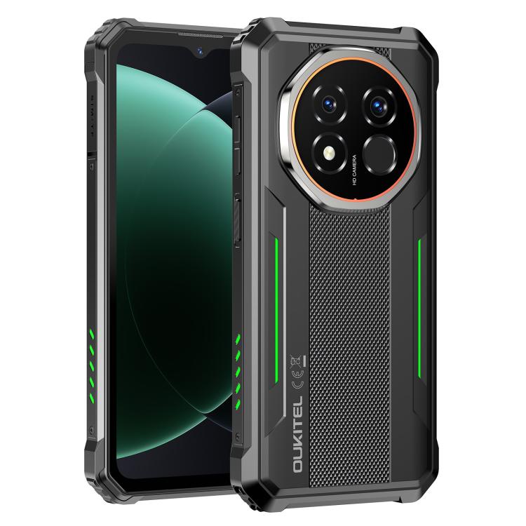 Oukitel G6 Rugged Phone, 4GB+128GB, Fingerprint Identification, 10600mAh Battery, 6.52 inch Android 16.0 Unisoc T615 Octa Core, NFC, OTG, Network: 4G, 4GB+128GB