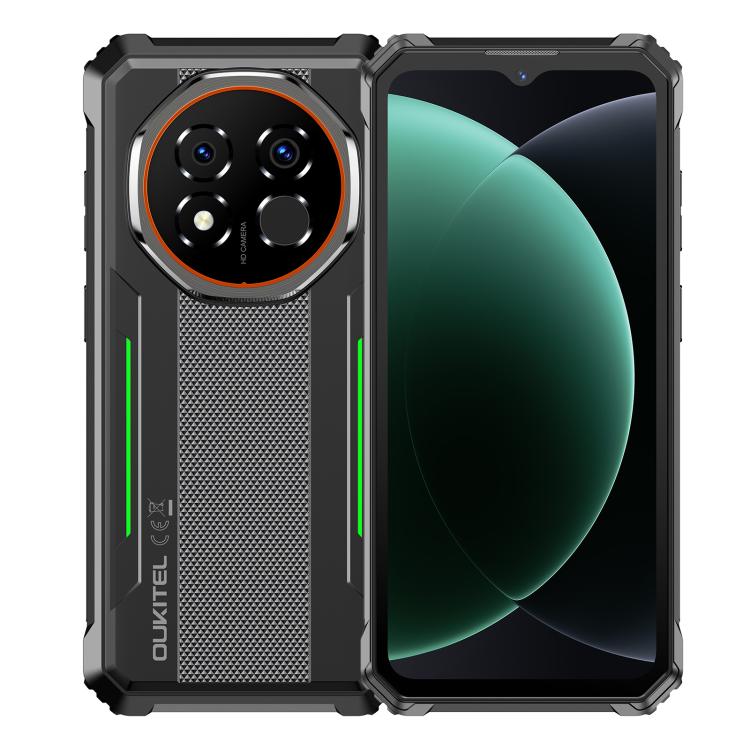 Oukitel G6 Rugged Phone, 8GB+256GB, Fingerprint Identification, 10600mAh Battery, 6.52 inch Android 16.0 Unisoc T615 Octa Core, NFC, OTG, Network: 4G, 6GB+256GB