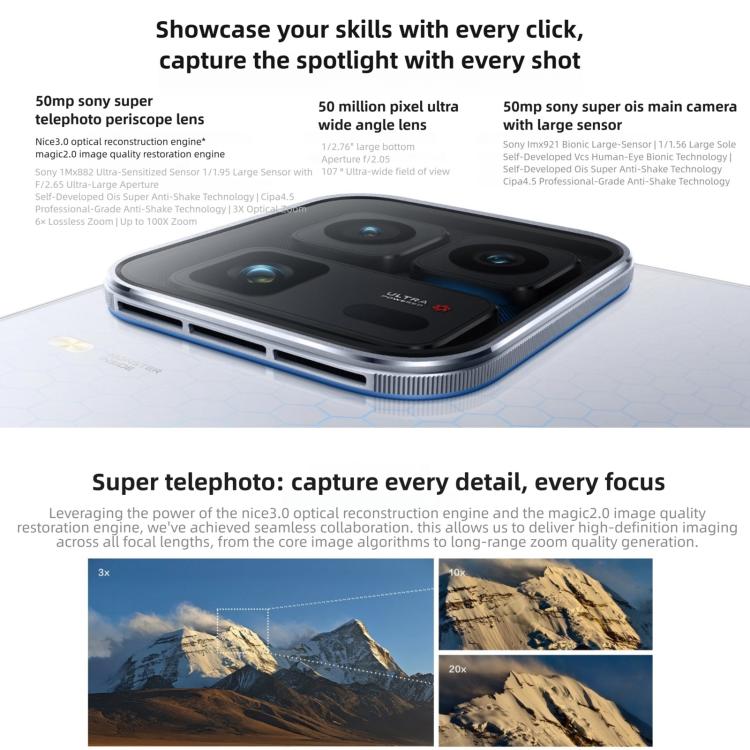 vivo iQOO 15 Ultra, 24GB+1TB, Ultrasonic 3D Fingerprint, 6.85 inch Android 16 OriginOS 6 Snapdragon 8 Elite Gen 5 Octa Core, OTG, NFC, Network: 5G, Support Google Play, 24GB+1TB