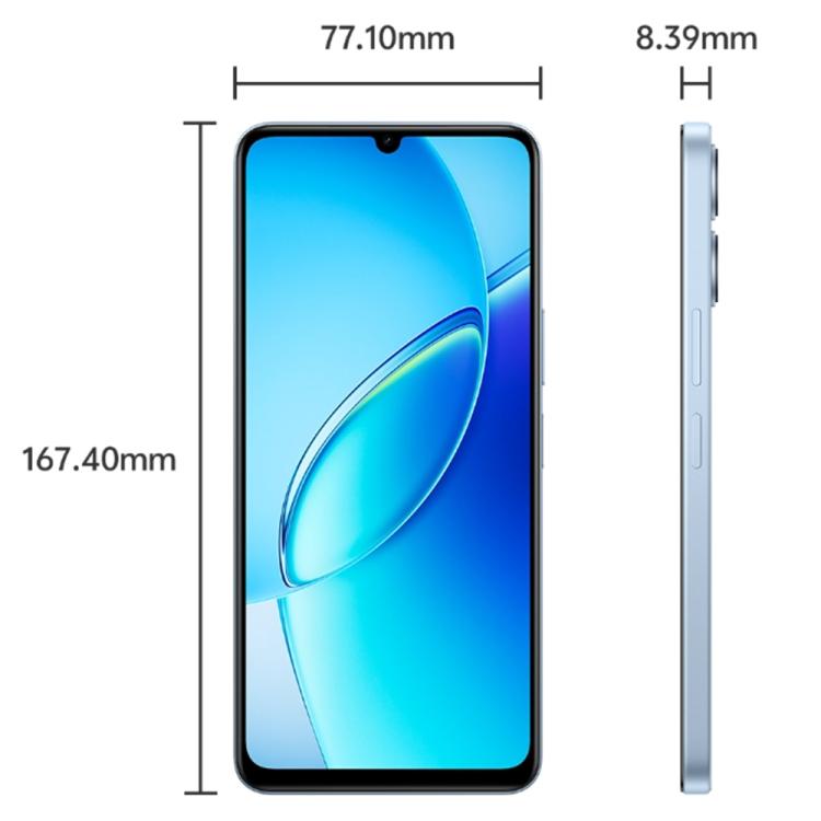 vivo Y60, 8GB+256GB, Side Fingerprint, 6.74 inch Android 16 OriginOS 6 Snapdragon 4 Gen 2 Octa Core, OTG, Network: 5G, 8GB+256GB