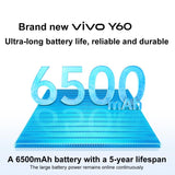vivo Y60, 8GB+256GB, Side Fingerprint, 6.74 inch Android 16 OriginOS 6 Snapdragon 4 Gen 2 Octa Core, OTG, Network: 5G, 8GB+256GB