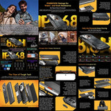 Blackview BL7000 Rugged Phone, 8GB+256GB, 6.78 inch Android 15 MediaTek Dimensity 6300 Octa Core, Network: 5G, NFC, OTG, 8GB+256GB