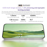 vivo Y600 Pro, 12GB+512GB, In-screen Fingerprint, 6.83 inch Android 16 OriginOS 6 Dimensity 7300e Octa Core, OTG, NFC, Network: 5G, 12GB+512GB