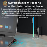EP-A300 300Mbps WiFi6 USB Free Drive Network Adapter, EP-AX300