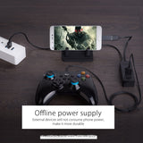ORICO W5P-U3-30 4-Port USB 3.0 Desktop HUB with 30cm Micro USB Cable Power Supply, W5P-U3-30 Black