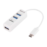 2 in 1 USB 3.1 USB-C / Type-C to USB 2.0 COMBO 3 Ports HUB + TF Card Reader, 3 Ports USB+TF Card