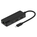 Onten 75002 8PIN to RJ45 Hub USB 2.0 Adapter