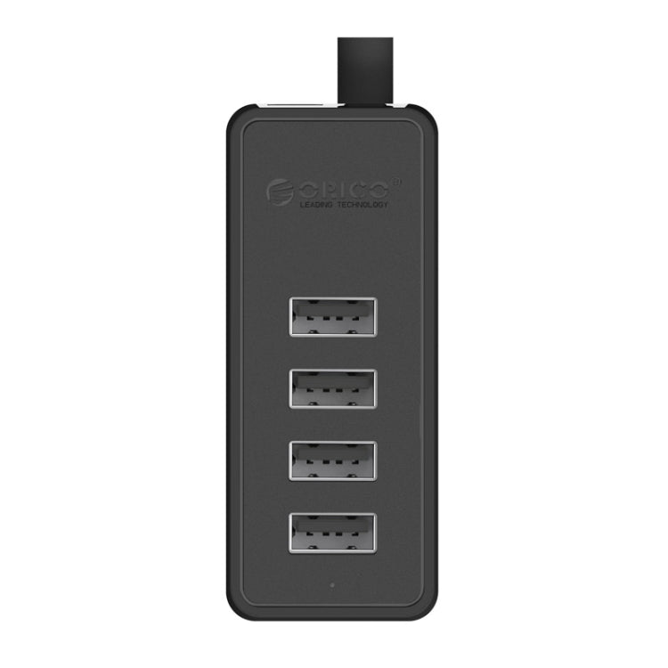 ORICO W5P-U2-100 USB 2.0 Desktop HUB with 100cm Micro USB Cable Power Supply, W5P-U2-100 Black