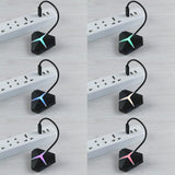 5Gbps Super Speed 4 Ports USB 3.0 HUB Adapter, Cable Length: about 20cm, USB 3.0 HUB (Black)