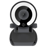 Landshine 90 Degree Wide-angle 2K USB Autofocus Computer Live Beauty HD Camera with Ring Light