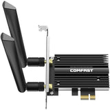 COMFAST AX200 Pro+ 5374Mbps WiFi6 PCIE High Speed Wireless Network Card, AX200 Pro+