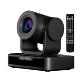 FEELWORLD USB10X 10X Optical Zoom 1080P USB PTZ Video Conference Camera, EU and US Plug, USB10X