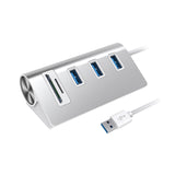 Rocketek HC422 USB3.0 x 3 + SD / TF Card Reader HUB Adapter