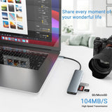 7 in 1 USB-C / Type-C to USB Docking Station HUB Adapter, 7 in 1