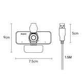 Yesido KM13 1080P 2.0MP USB Webcam, Cable Length 1.5m, KM13