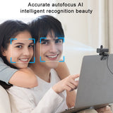 Yesido KM13 1080P 2.0MP USB Webcam, Cable Length 1.5m, KM13