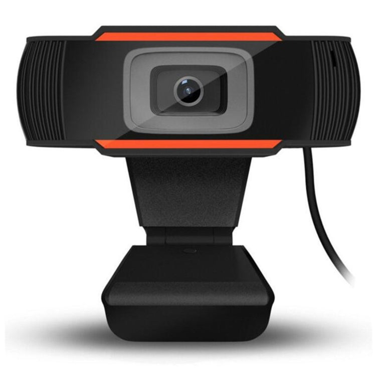 A870 480P Pixels HD 360 Degree WebCam USB 2.0 PC Camera with Microphone for Skype Computer PC Laptop, Cable Length: 1.4m, A870 (Orange), A870 (Black)
