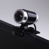 HXSJ A860 30fps 480P HD Webcam for Desktop / Laptop, with 10m Sound Absorbing Microphone, Length: 1.4m, A860 Grey, A860 Blue, A860 Red, A860 Red + Black, A860 Black