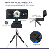 HXSJ S90 30fps 1 Megapixel 720P HD Webcam for Desktop / Laptop / Android TV, with 8m Sound Absorbing Microphone, Cable Length: 1.5m, S90
