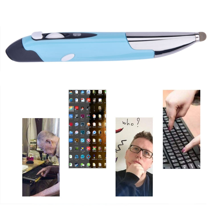 PR-06S 4-keys Smart Wireless Optical Mouse with Stylus Pen Function, Support Voice Operation / Translation, Support Voice Operation / Translation Blue, Support Voice Operation / Translation Red, Support Voice Operation / Translation Grey