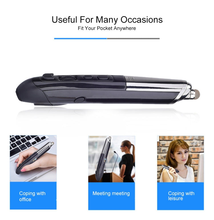 PR-08 6-keys Smart Wireless Optical Mouse with Stylus Pen & Laser Function, Laser Function Black, Laser Function Grey, Laser Function Blue, Laser Function Red, Laser Function White