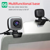 HXSJ A849 480P Adjustable 360 Degree HD Video Webcam PC Camera with Microphone