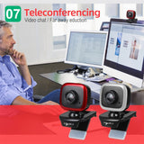 HXSJ A849 480P Adjustable 360 Degree HD Video Webcam PC Camera with Microphone