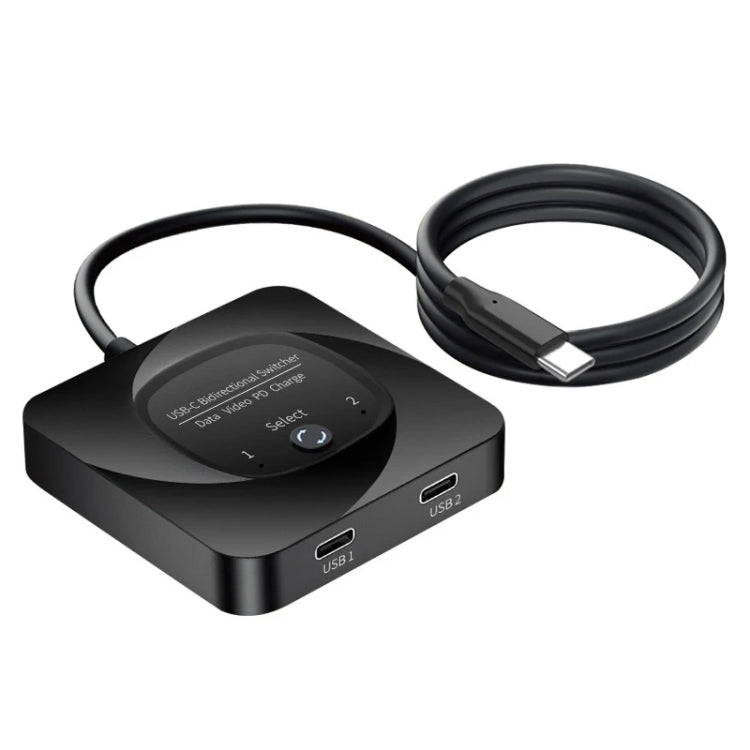 C-HD019 USB-C / Type-C Full-featured Bidirectional Switch Supports 8K HD Display, C-HD019