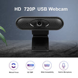 720P USB Camera WebCam with Microphone, 720P