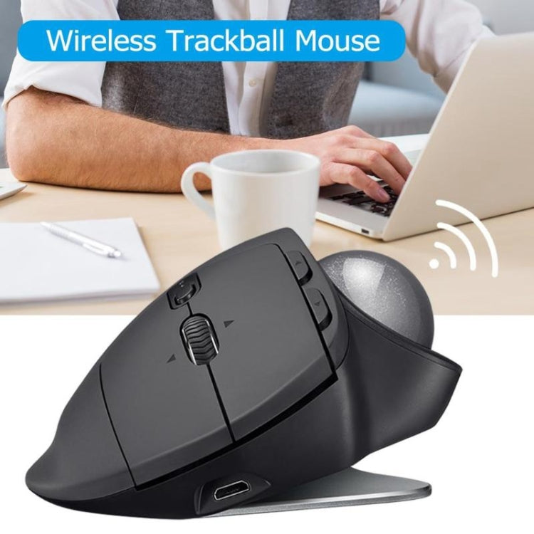 Logitech MX ERGO 440DPI Bluetooth + Unifying Dual-mode Wireless Trackball Optical Mouse, MX ERGO