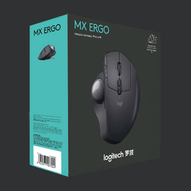 Logitech MX ERGO 440DPI Bluetooth + Unifying Dual-mode Wireless Trackball Optical Mouse, MX ERGO