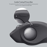 Logitech MX ERGO 440DPI Bluetooth + Unifying Dual-mode Wireless Trackball Optical Mouse, MX ERGO