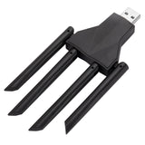 1300Mbps 5G Wireless Network Card Gigabit Dual Band Driver-free USB WiFi Receiver, 1300Mbps 5G