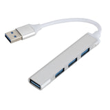 A809 USB 3.0 x 1 + USB 2.0 x 3 to USB 3.0 Multi-function Splitter HUB Adapter, A809