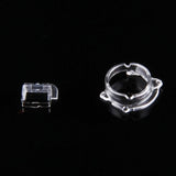 100 PCS Transparent Plastic Camera Lens Frame for iPhone 5 & 5S & 5C, 100pcs Camera Frame