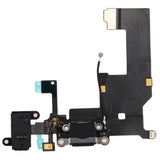 Original Tail Connector Charger Flex Cable + Headphone Audio Jack Ribbon Flex Cable for iPhone 5, For iPhone 5