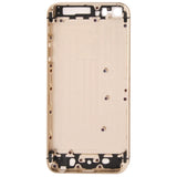 Full Housing Alloy  Back Cover with Mute Button + Power Button + Volume Button + Nano SIM Card Tray for iPhone 5S, For iPhone 5S