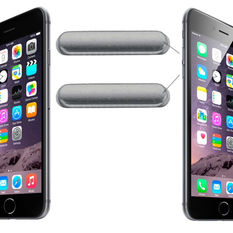 Original Volume Control Key for iPhone 6 & 6 Plus, For iPhone  6 & 6 Plus, For 6 (Grey), For 6