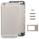 Full Assembly  Housing Cover for iPhone 6, Including Back Cover & Card Tray & Volume Control Key & Power Button & Mute Switch Vibrator Key, For iPhone 6(with side kyes)